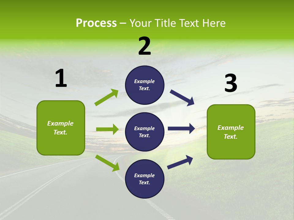 Scene Illustration Sky PowerPoint Template