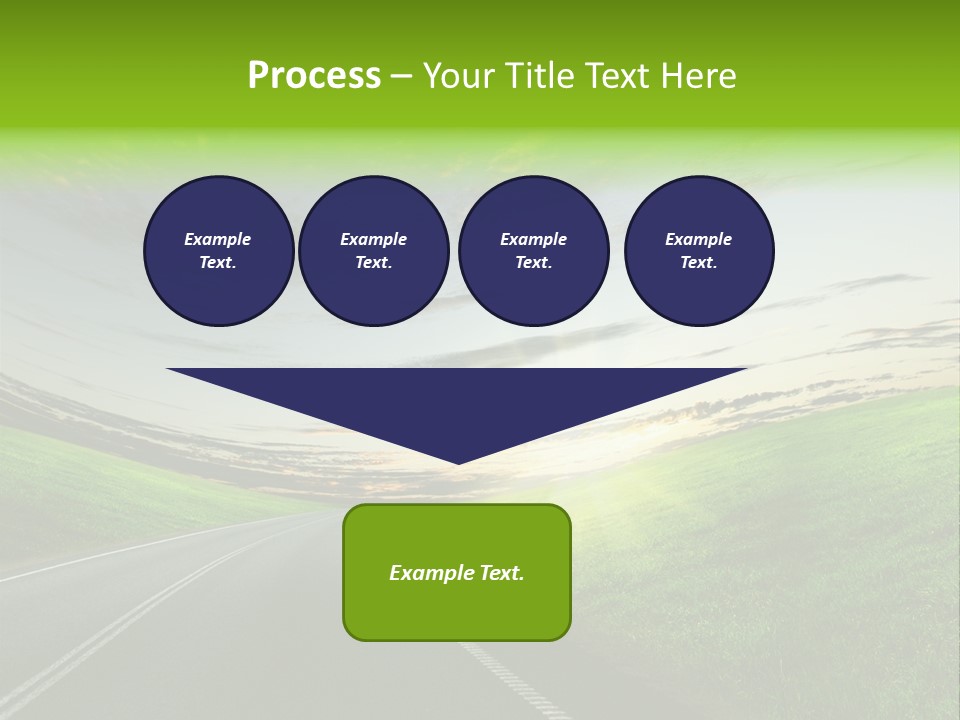 Scene Illustration Sky PowerPoint Template