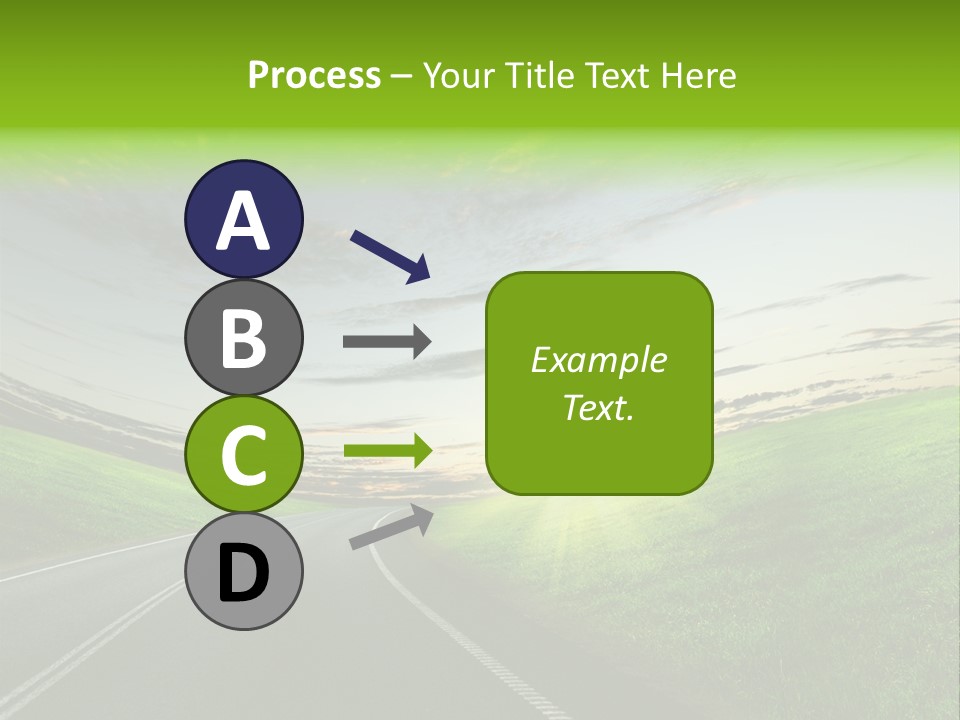 Scene Illustration Sky PowerPoint Template