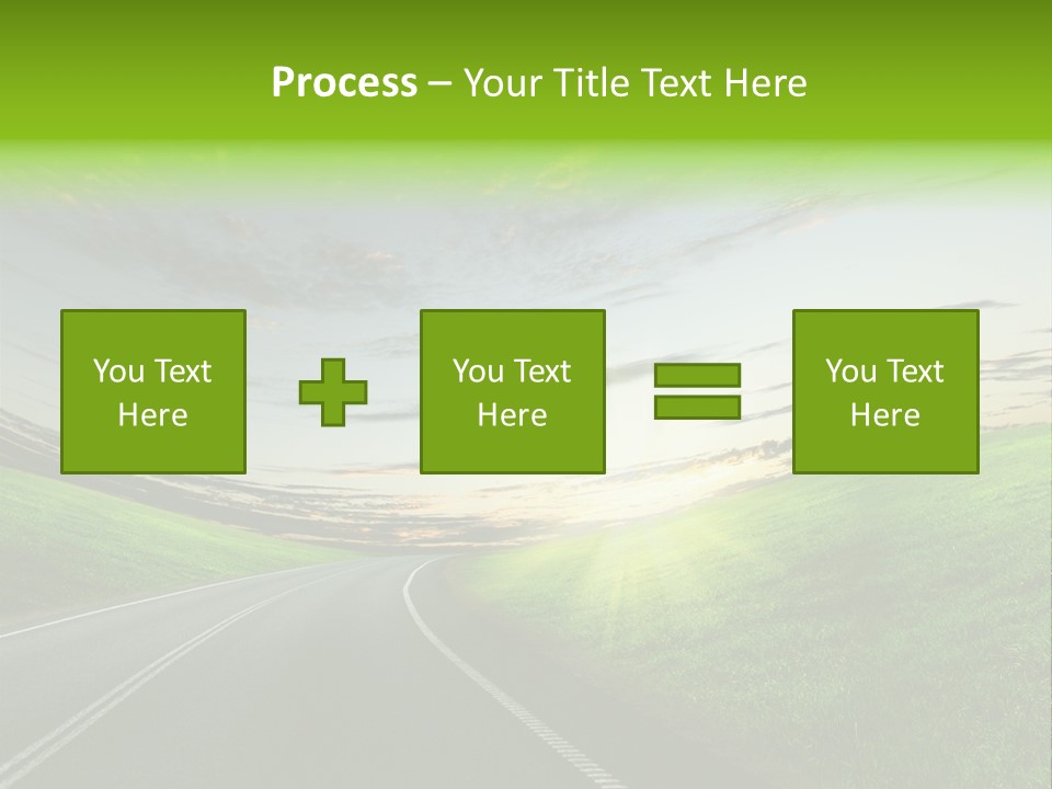 Scene Illustration Sky PowerPoint Template