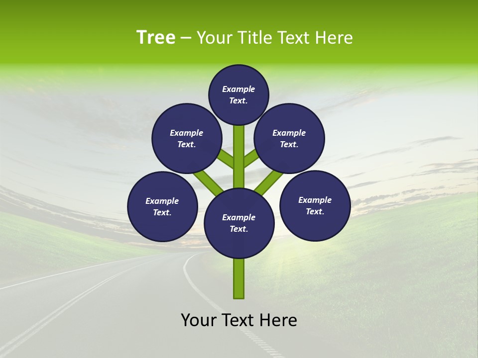 Scene Illustration Sky PowerPoint Template