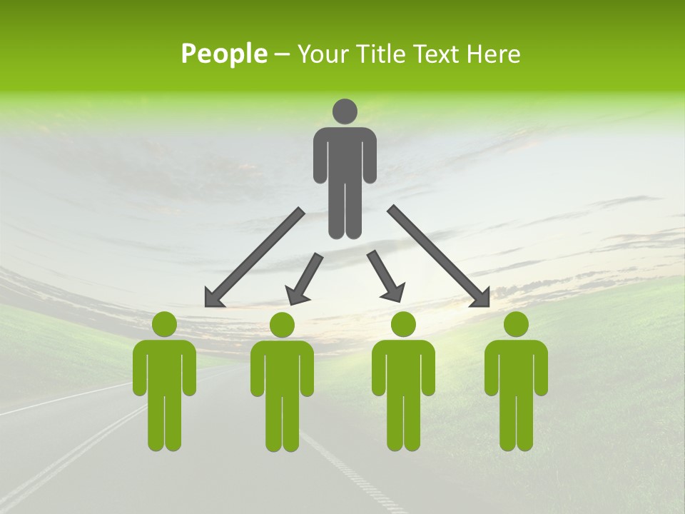 Scene Illustration Sky PowerPoint Template