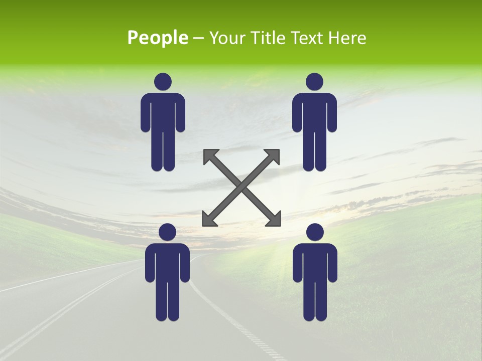 Scene Illustration Sky PowerPoint Template