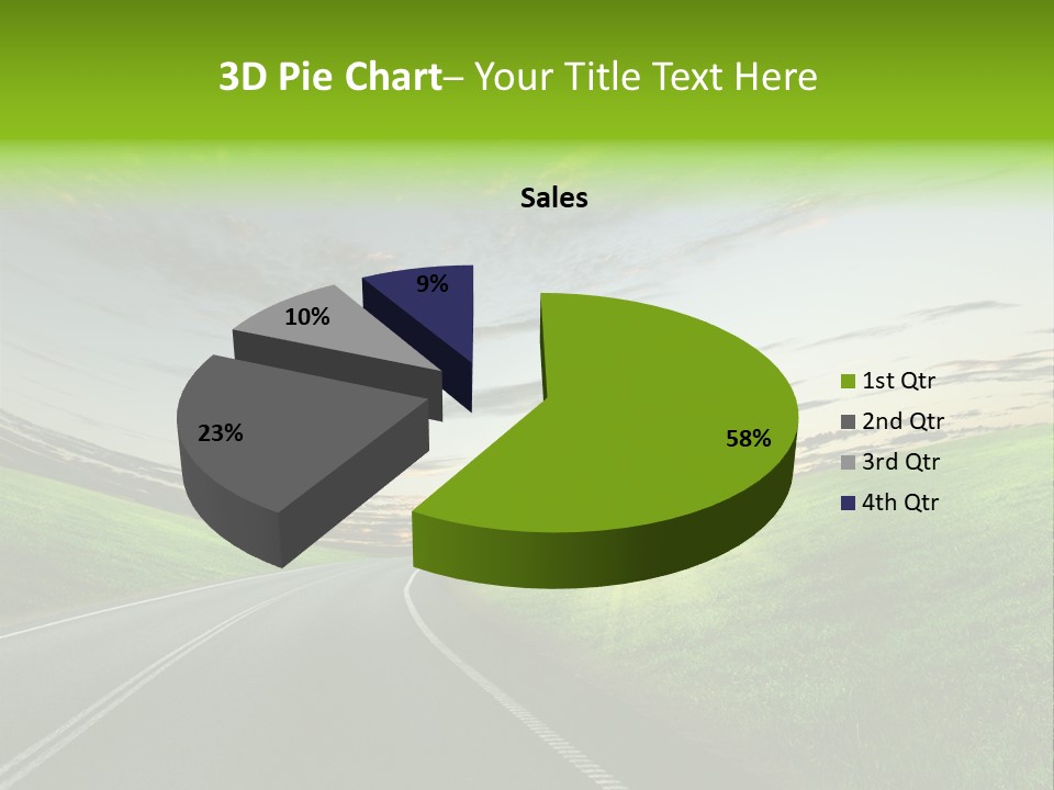 Scene Illustration Sky PowerPoint Template