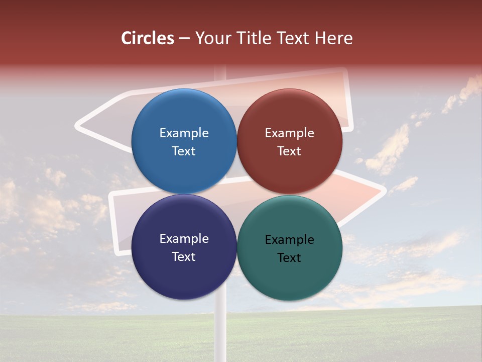 Indicator Conceptual Decision PowerPoint Template