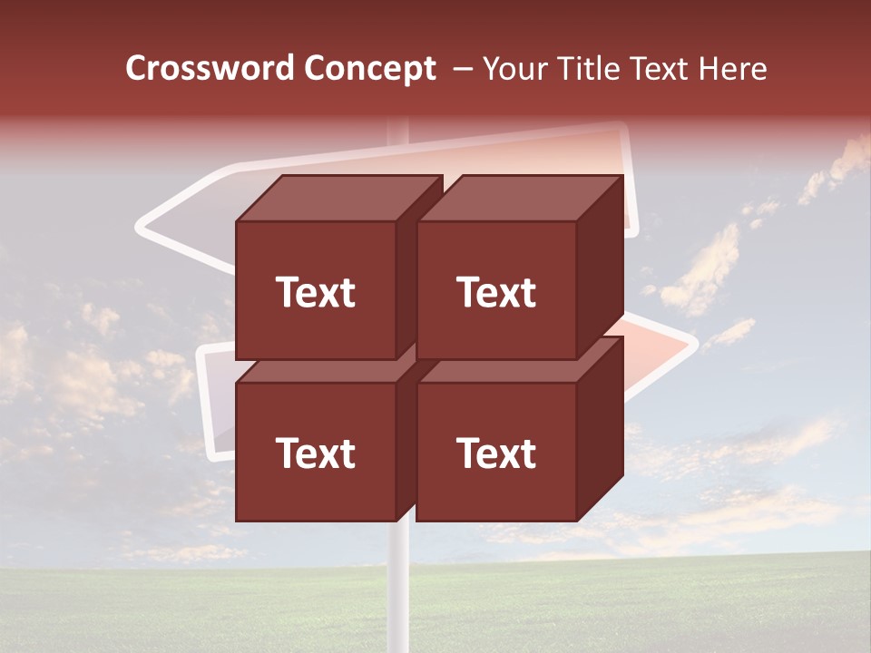 Indicator Conceptual Decision PowerPoint Template