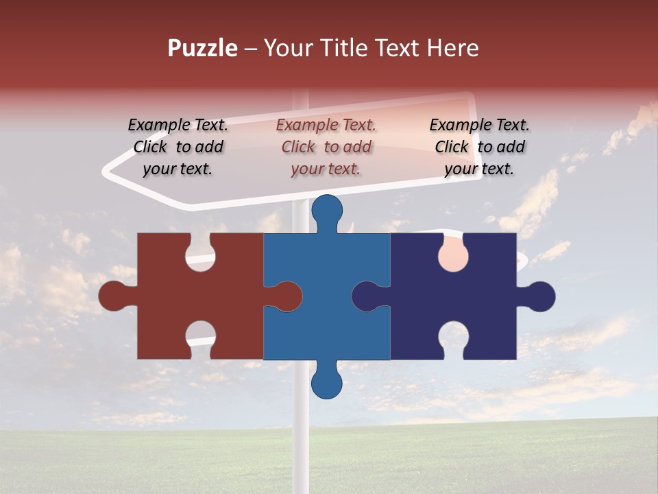Indicator Conceptual Decision PowerPoint Template