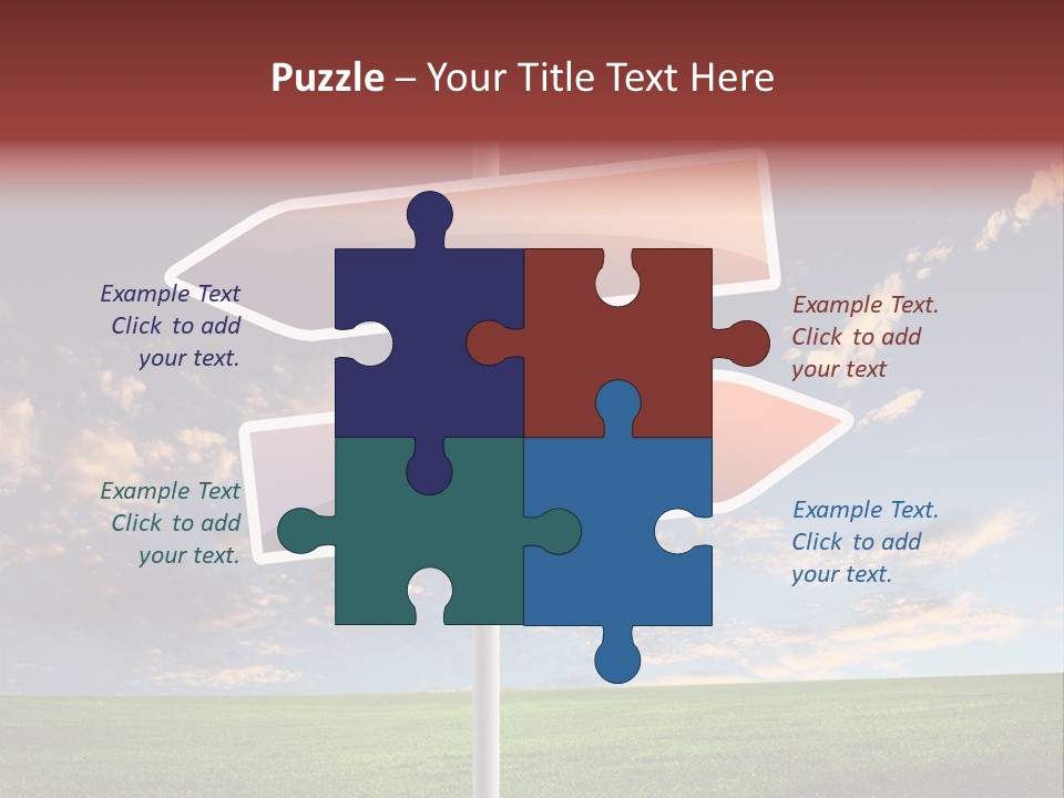 Indicator Conceptual Decision PowerPoint Template