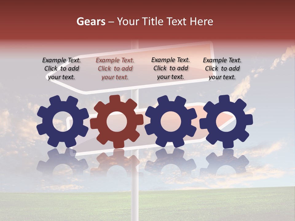 Indicator Conceptual Decision PowerPoint Template