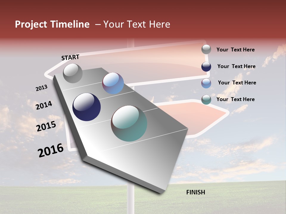 Indicator Conceptual Decision PowerPoint Template