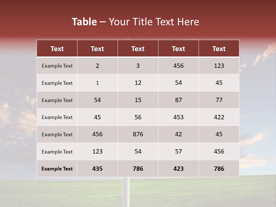 Indicator Conceptual Decision PowerPoint Template
