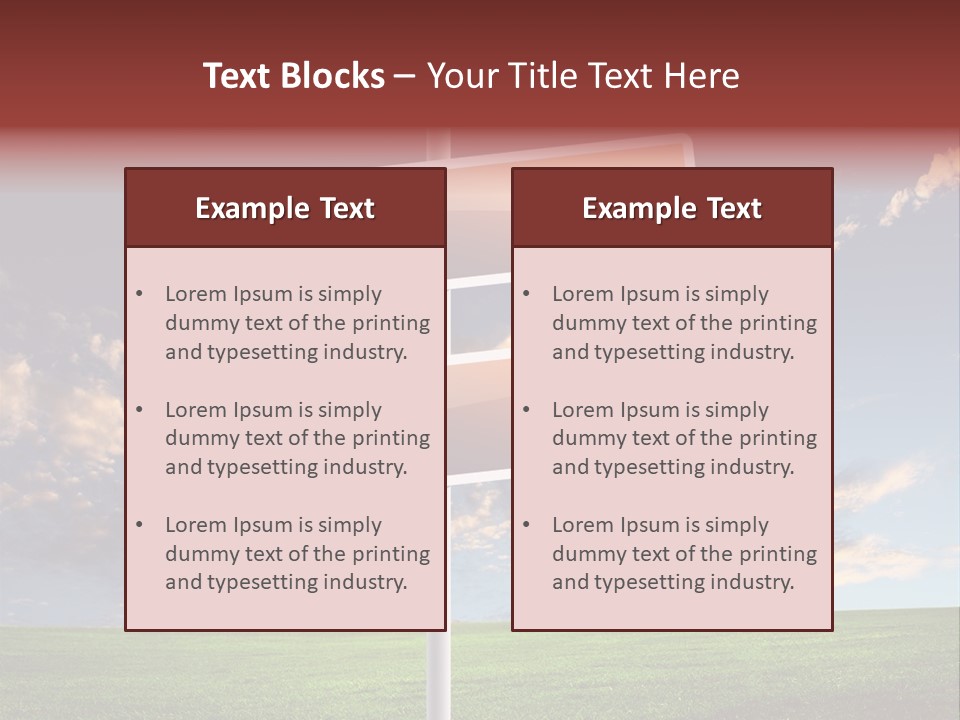 Indicator Conceptual Decision PowerPoint Template