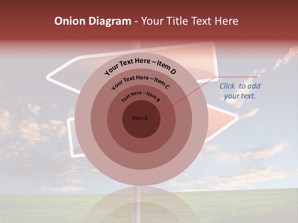 Indicator Conceptual Decision PowerPoint Template