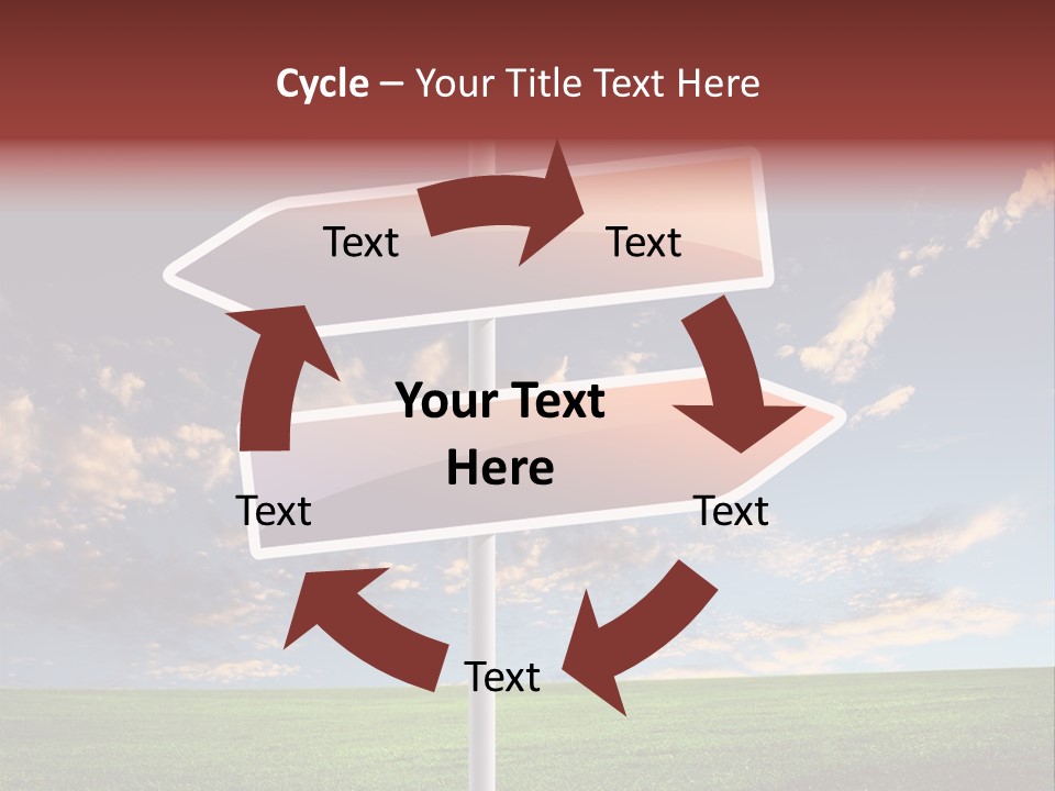 Indicator Conceptual Decision PowerPoint Template