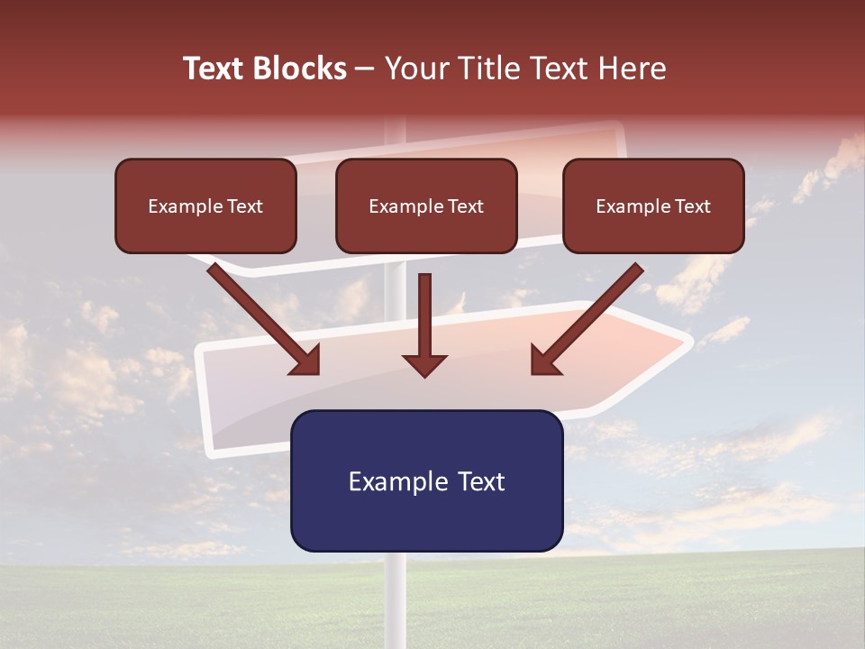 Indicator Conceptual Decision PowerPoint Template