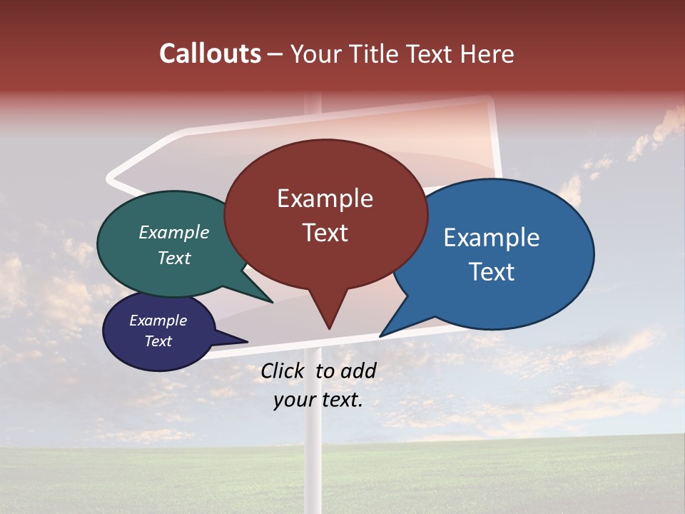 Indicator Conceptual Decision PowerPoint Template