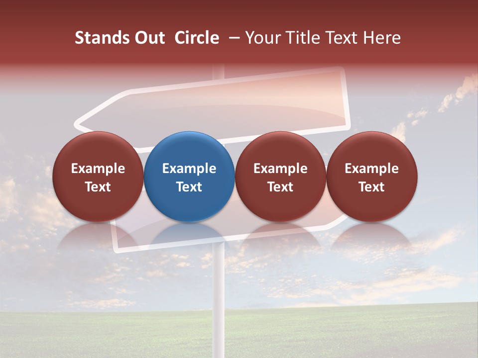 Indicator Conceptual Decision PowerPoint Template