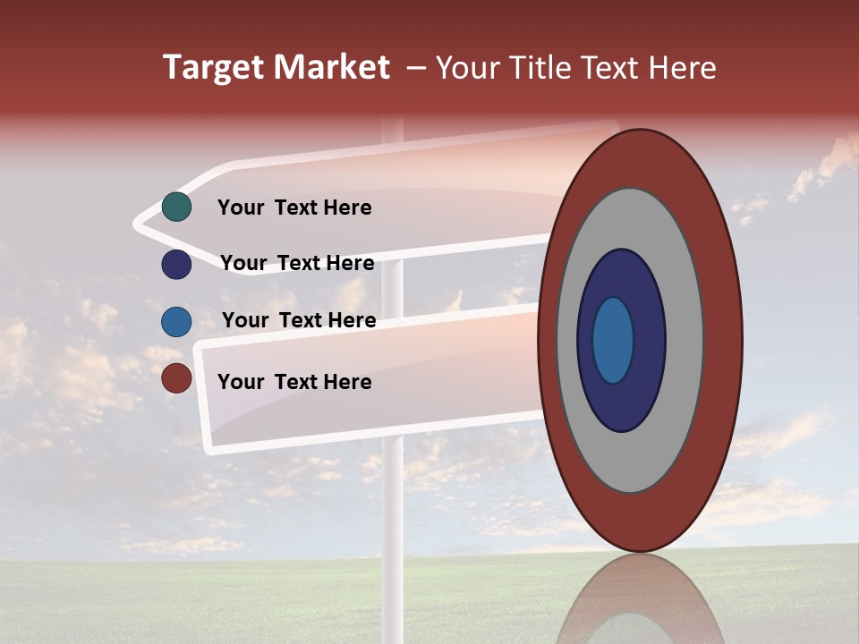 Indicator Conceptual Decision PowerPoint Template