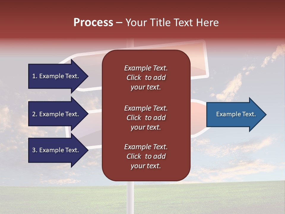 Indicator Conceptual Decision PowerPoint Template