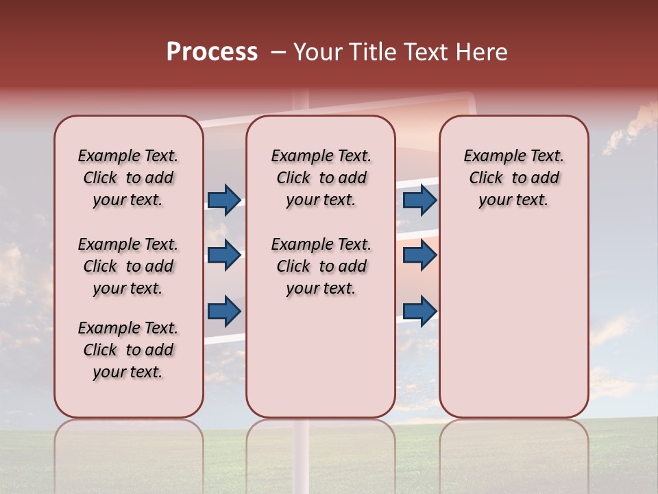 Indicator Conceptual Decision PowerPoint Template