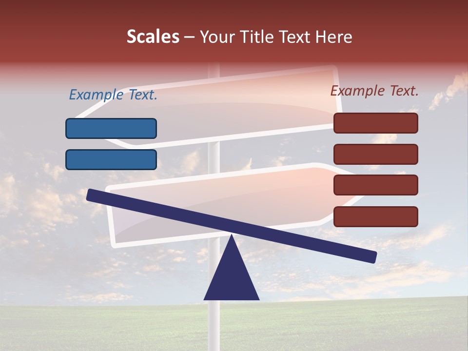 Indicator Conceptual Decision PowerPoint Template