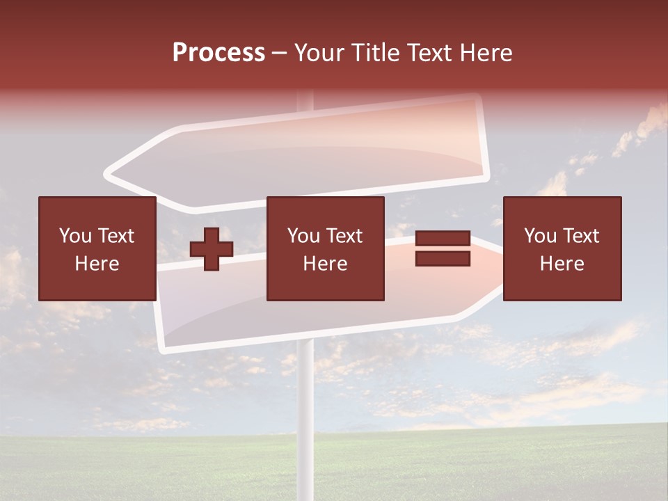 Indicator Conceptual Decision PowerPoint Template