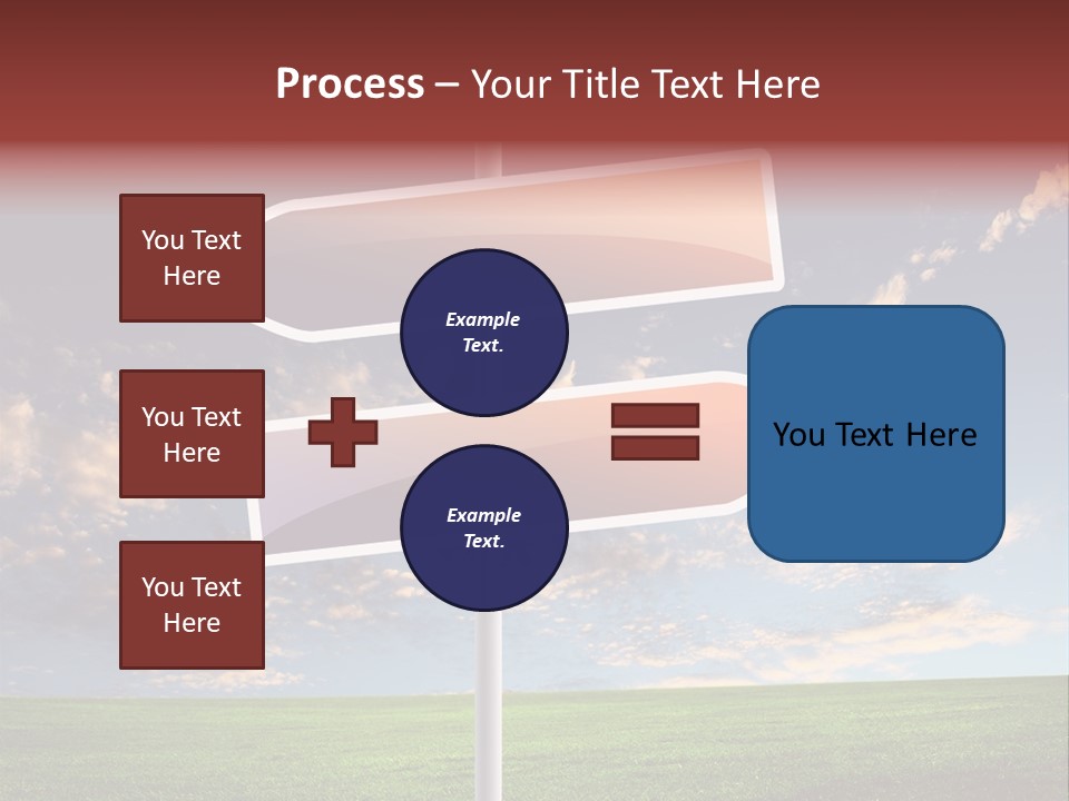 Indicator Conceptual Decision PowerPoint Template