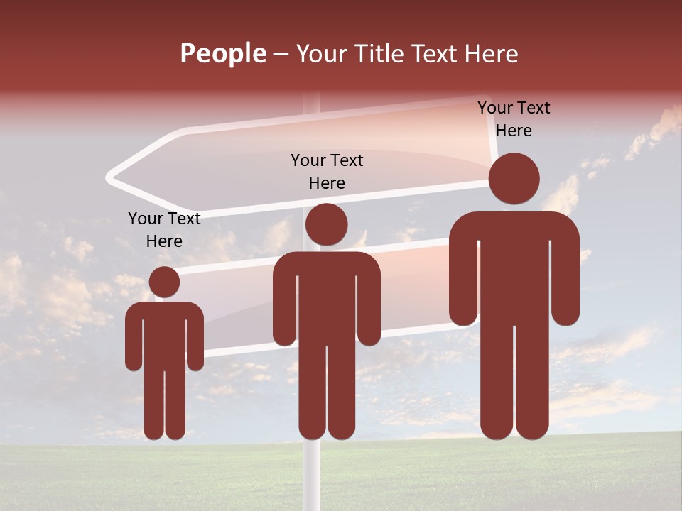 Indicator Conceptual Decision PowerPoint Template