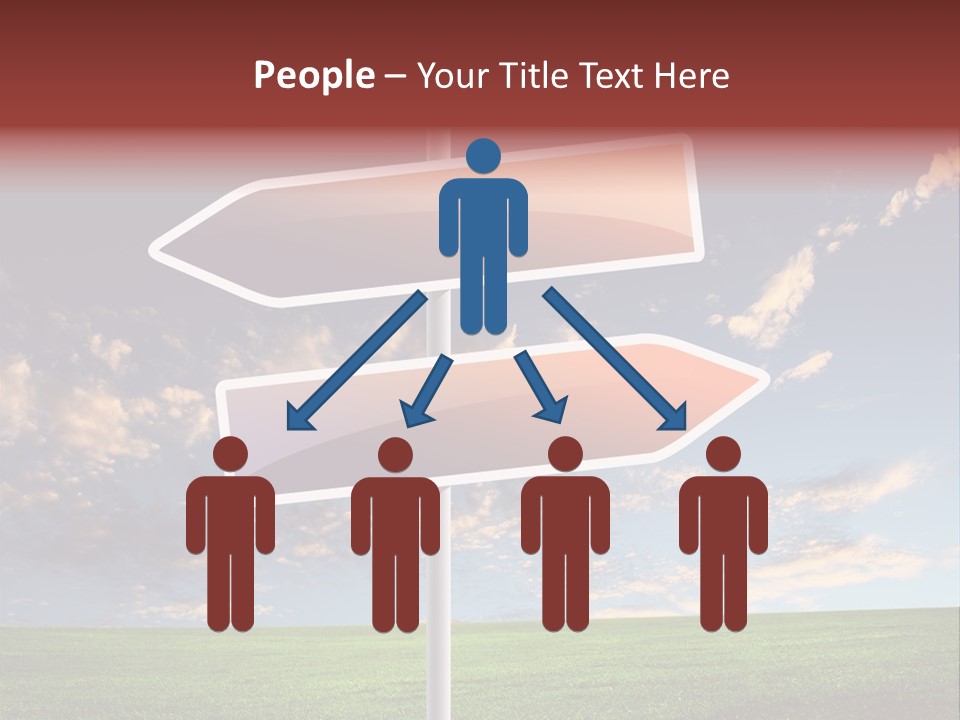 Indicator Conceptual Decision PowerPoint Template