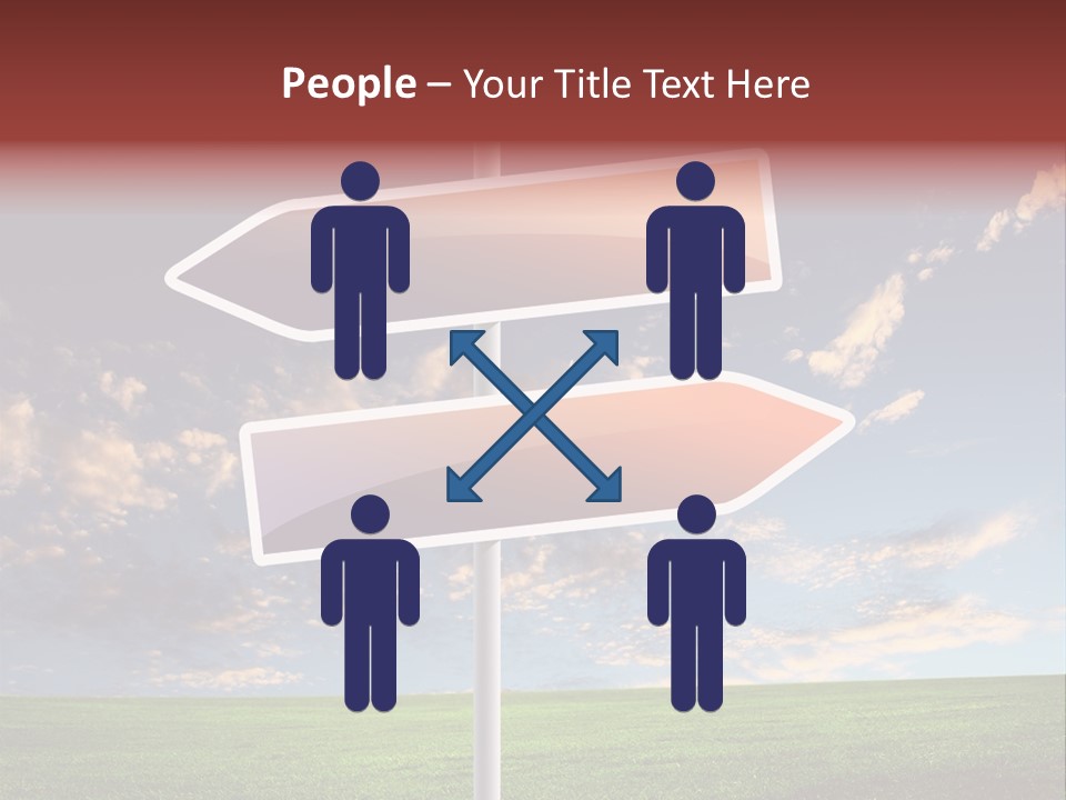 Indicator Conceptual Decision PowerPoint Template