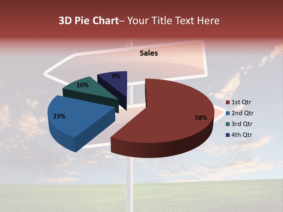 Indicator Conceptual Decision PowerPoint Template