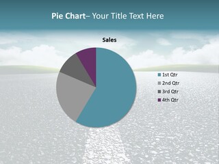 Sonnenstrahlen Schicksal Routenplaner PowerPoint Template