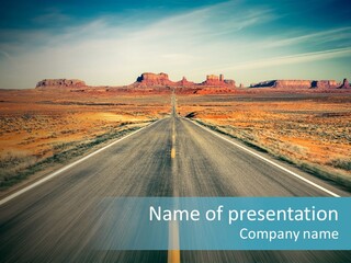 Utah Grand Canyon PowerPoint Template