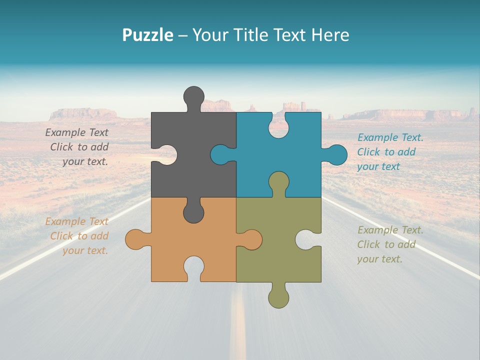 Utah Grand Canyon PowerPoint Template