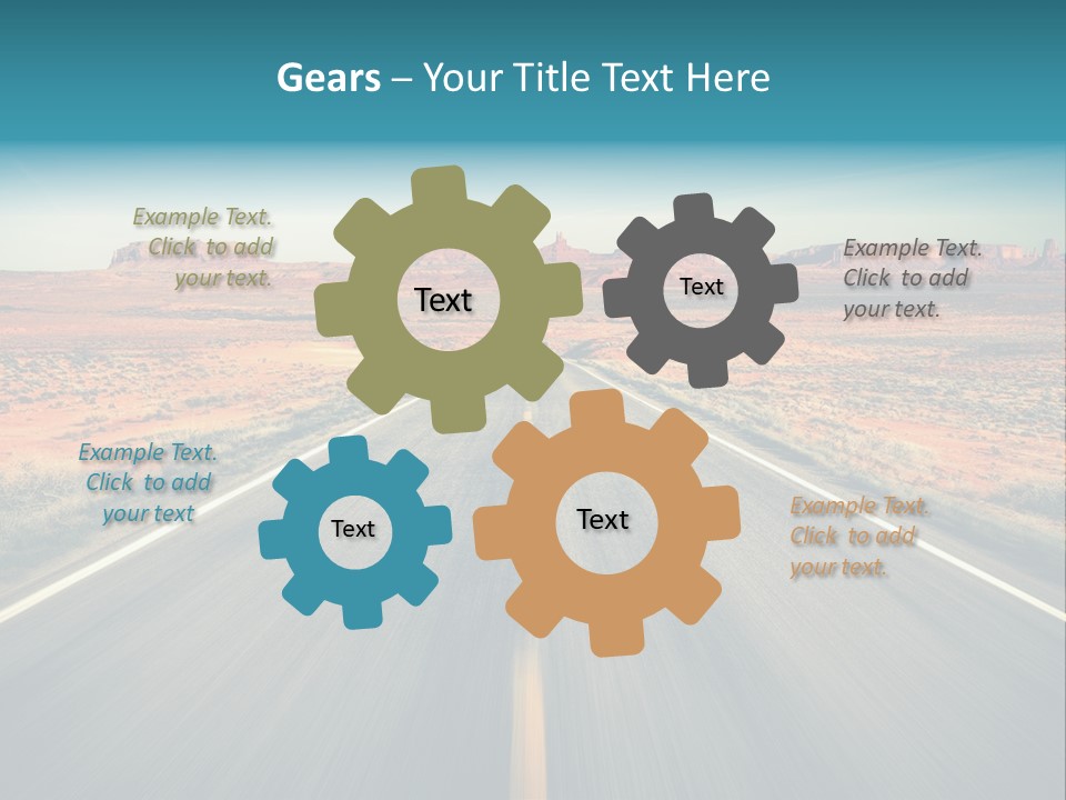 Utah Grand Canyon PowerPoint Template