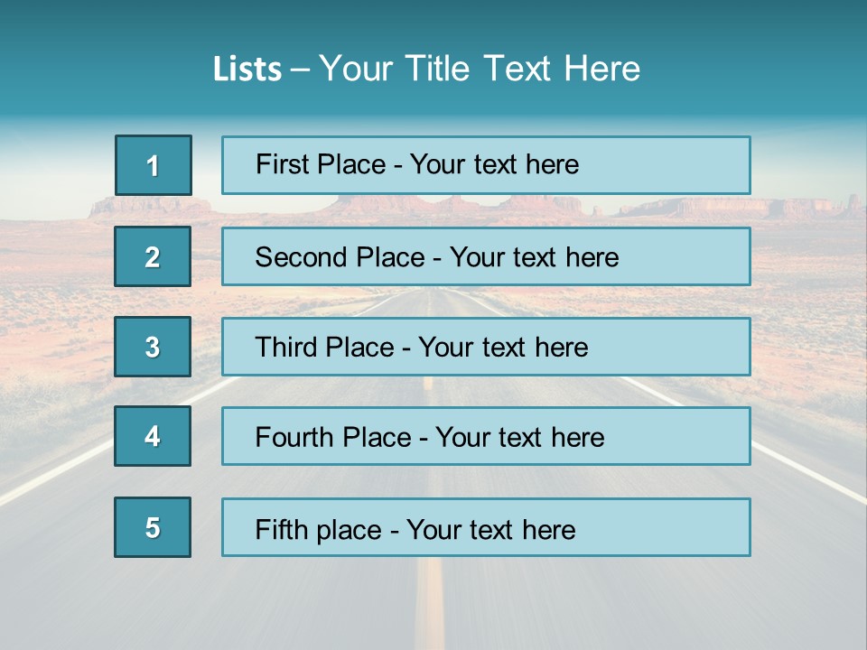 Utah Grand Canyon PowerPoint Template