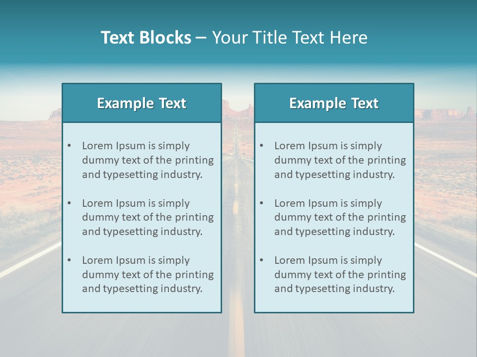 Utah Grand Canyon PowerPoint Template