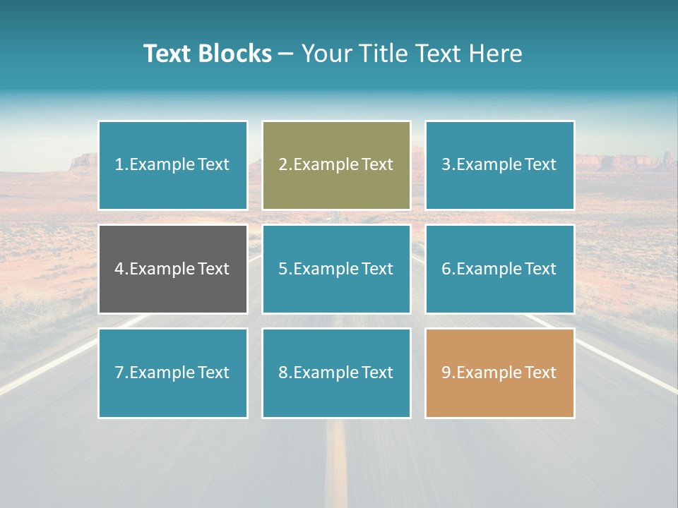 Utah Grand Canyon PowerPoint Template