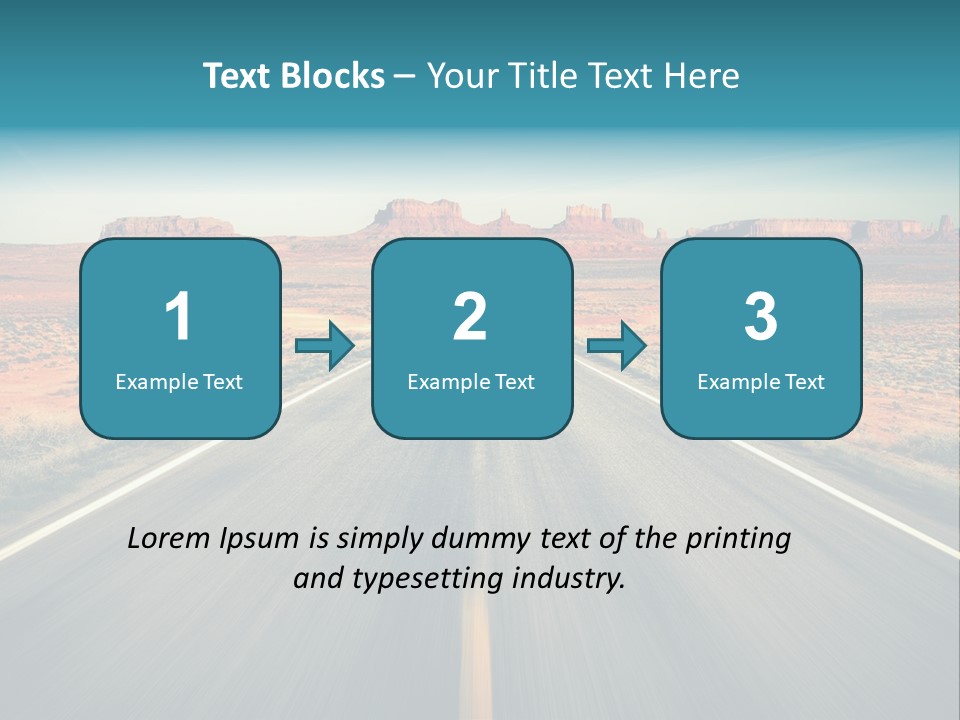 Utah Grand Canyon PowerPoint Template