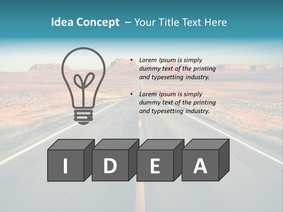 Utah Grand Canyon PowerPoint Template