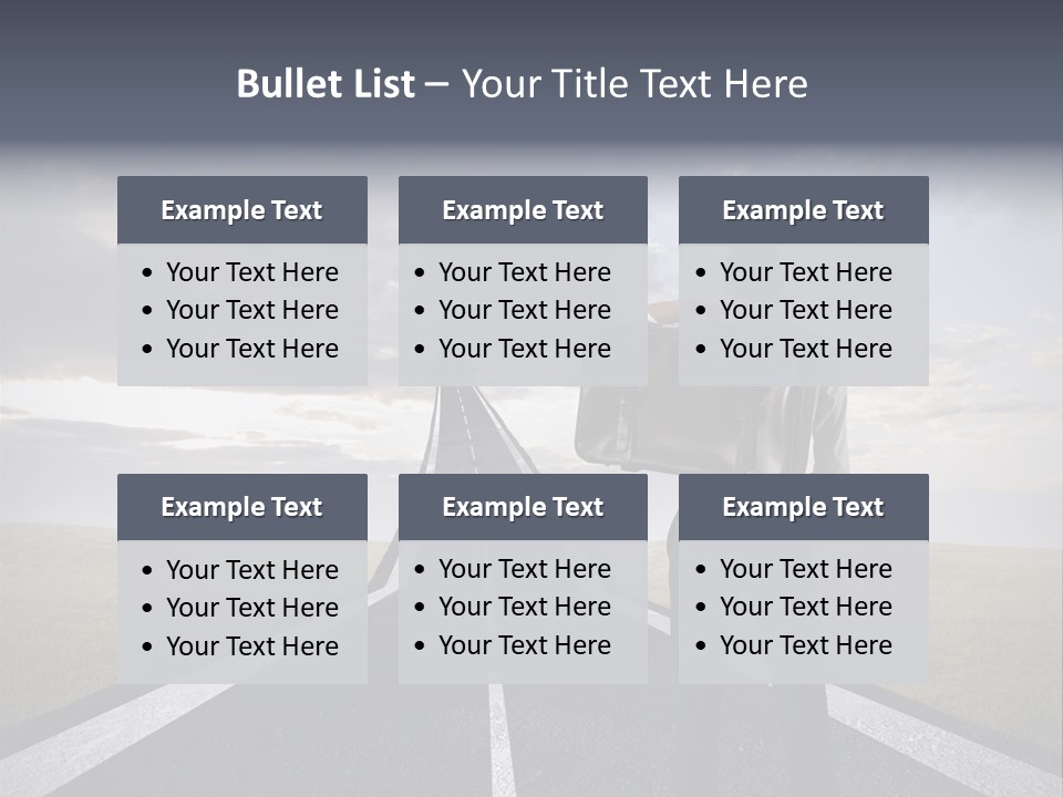 Direction Career Arrow PowerPoint Template