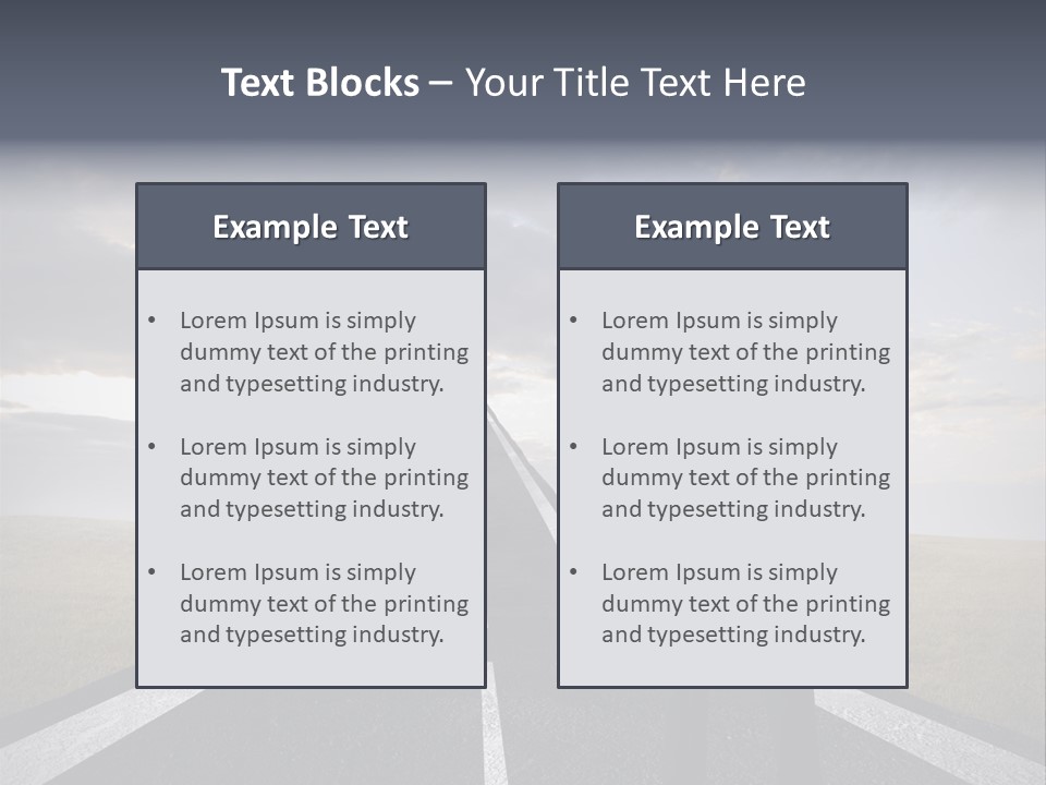 Direction Career Arrow PowerPoint Template