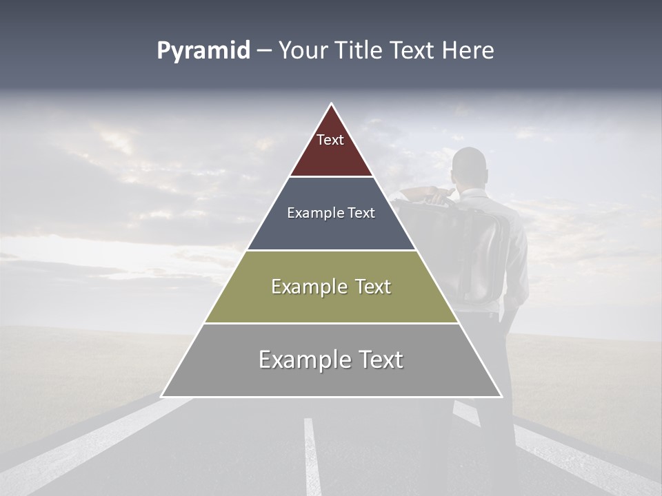 Direction Career Arrow PowerPoint Template