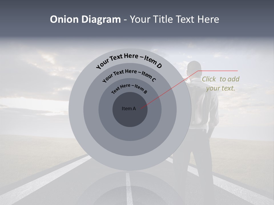 Direction Career Arrow PowerPoint Template