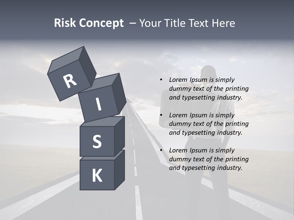 Direction Career Arrow PowerPoint Template