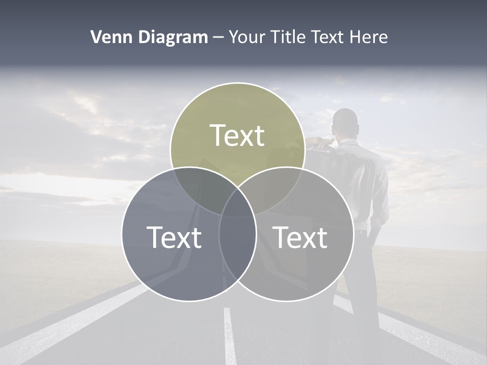 Direction Career Arrow PowerPoint Template