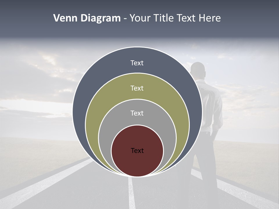 Direction Career Arrow PowerPoint Template