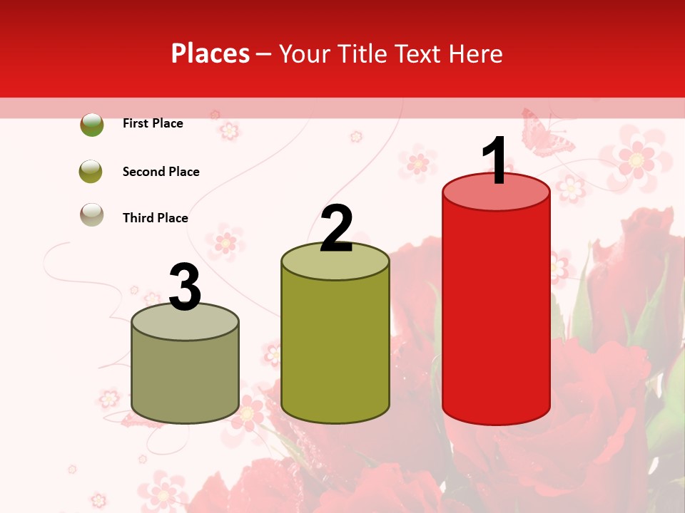 Natur Frau Geschenke PowerPoint Template