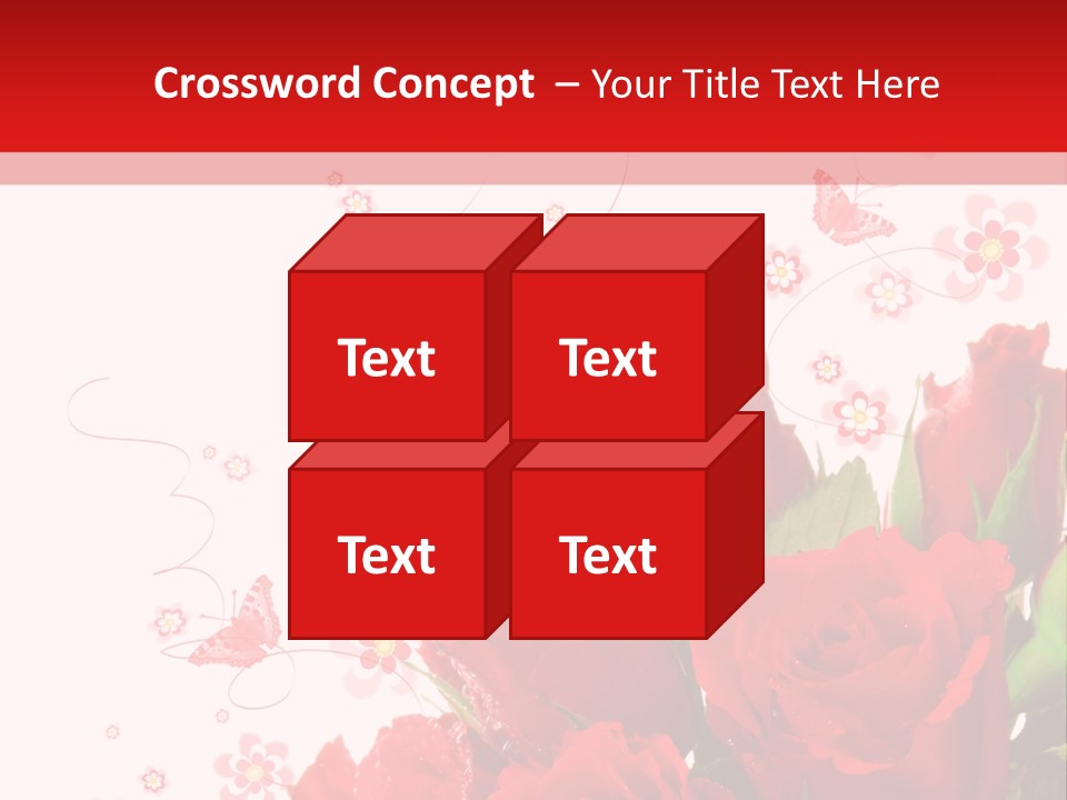 Natur Frau Geschenke PowerPoint Template