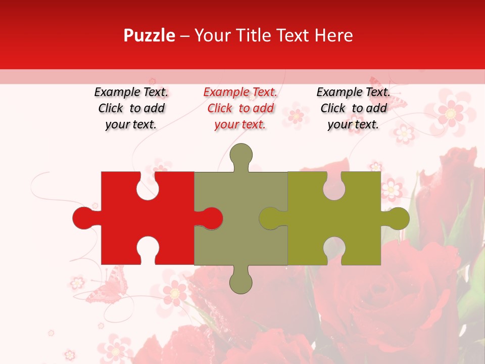 Natur Frau Geschenke PowerPoint Template